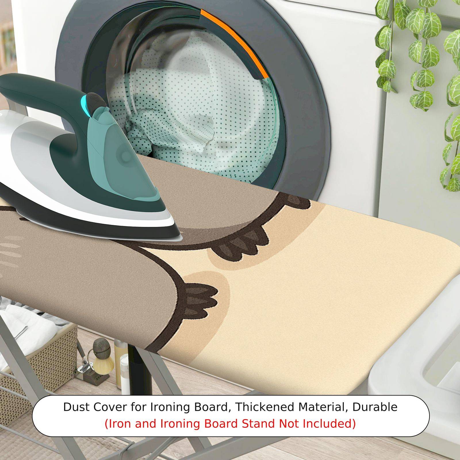 1-Piece Animal Penguin  Ironing Board Cover, Universal Size, Without Board