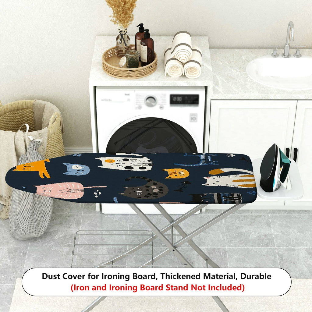 1-Piece Cat Animal  Ironing Board Cover, Universal Size, Without Board