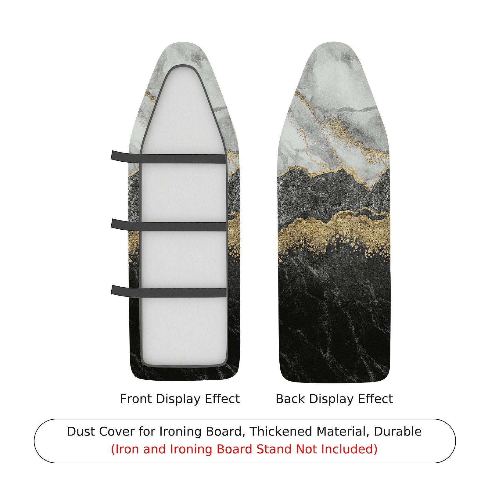 1-Piece Abstract Elegant Modern  Ironing Board Cover, Universal Size, Without Board