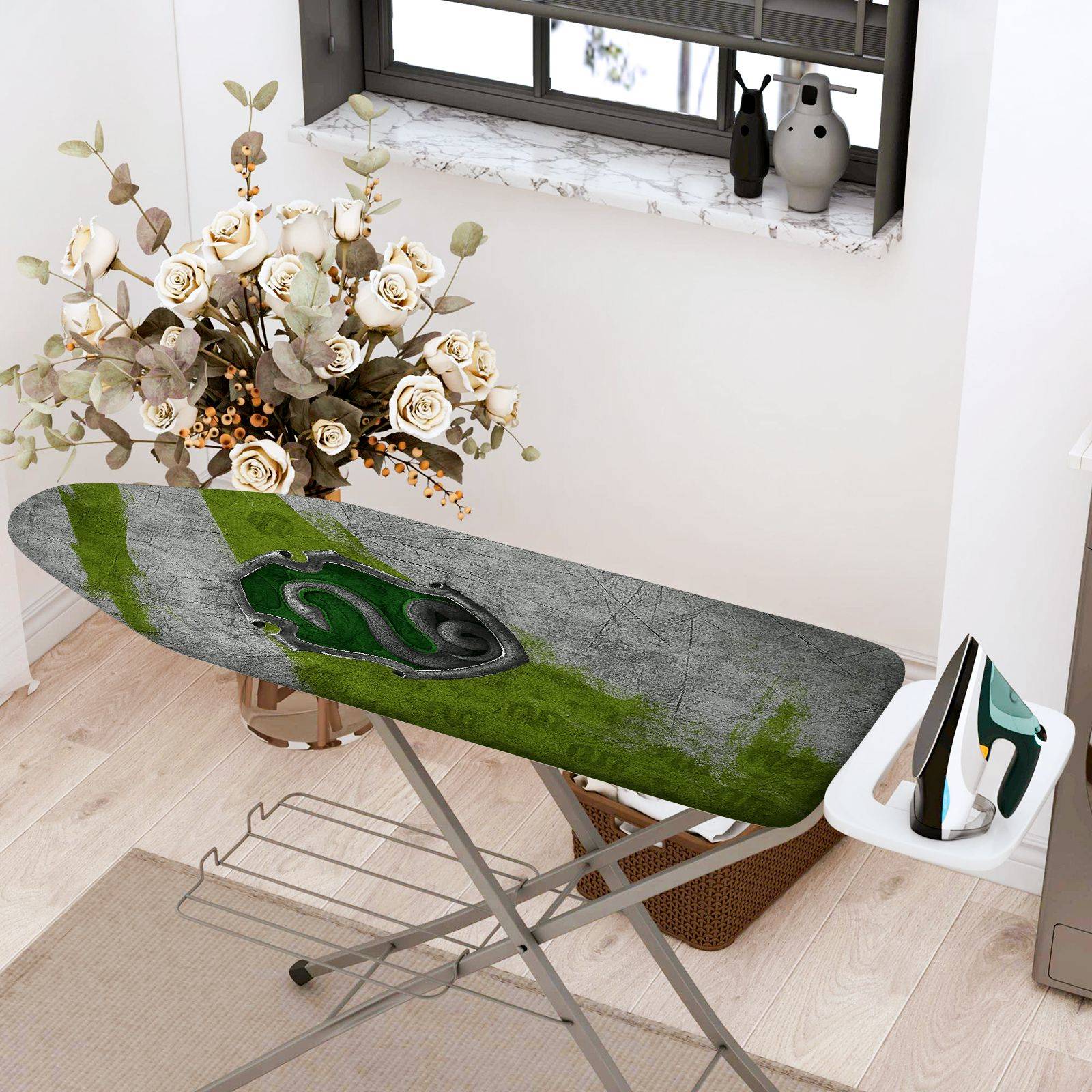1-Piece Abstract Modern Graphic  Ironing Board Cover, Universal Size, Without Board