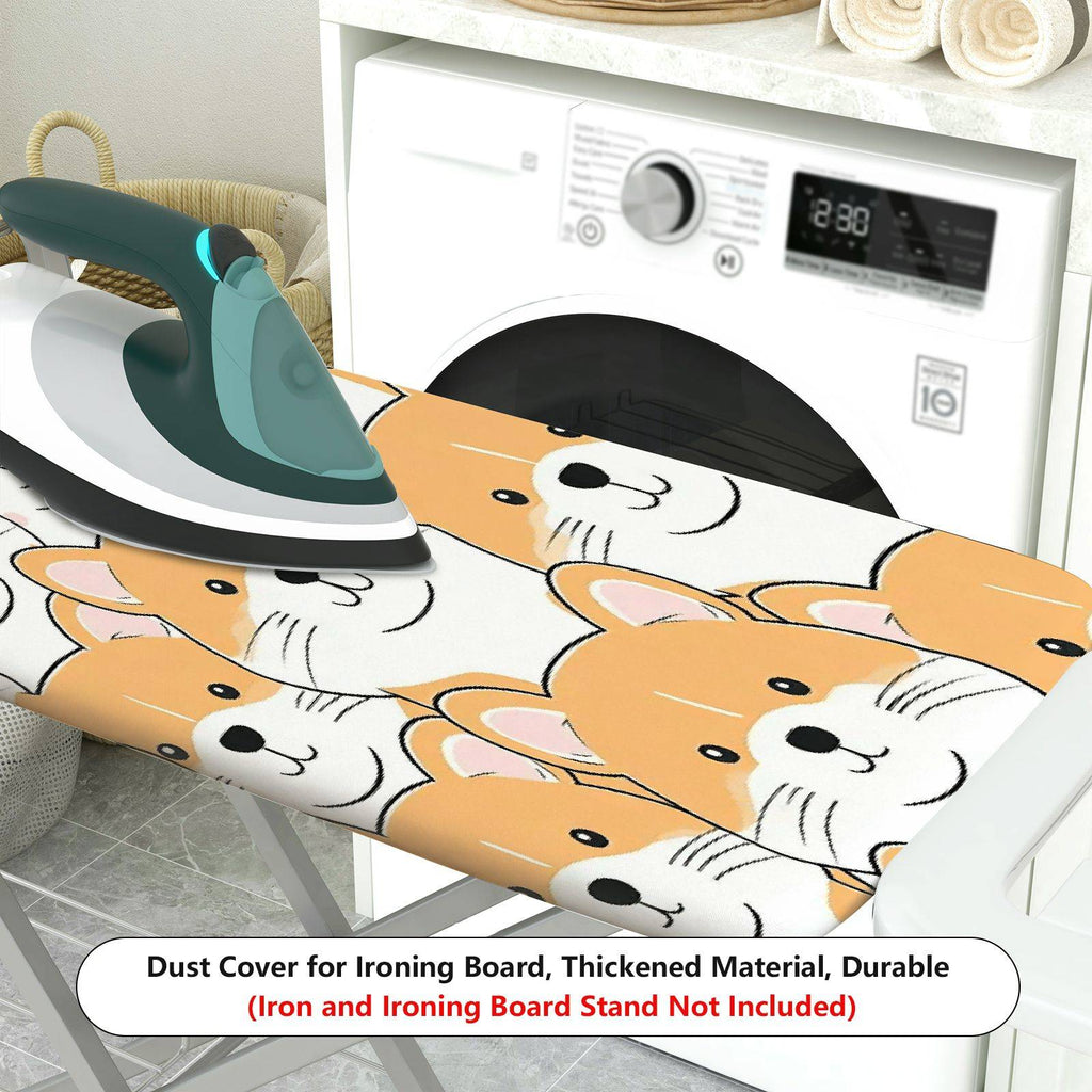 1-Piece Cute Dog  Animal  Ironing Board Cover, Universal Size, Without Board