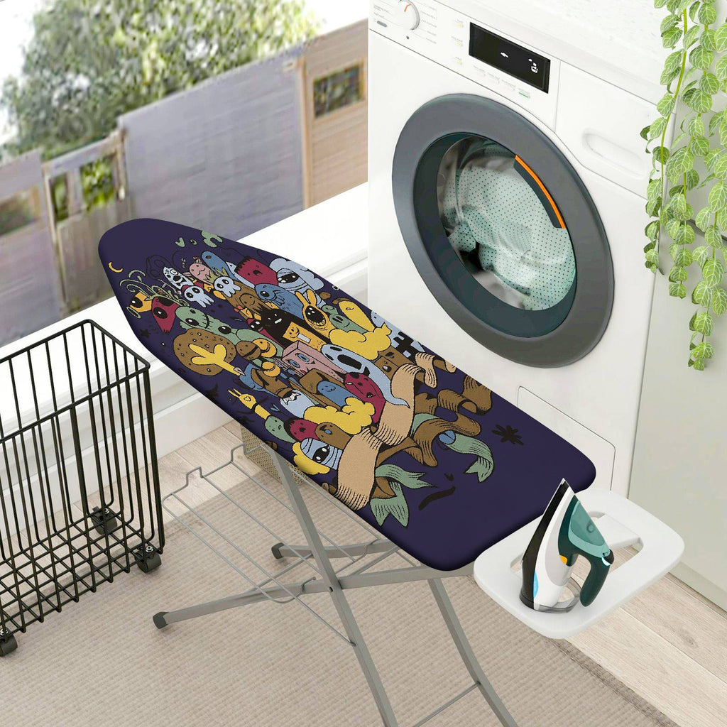 1-Piece Animal Forest  Ironing Board Cover, Universal Size, Without Board