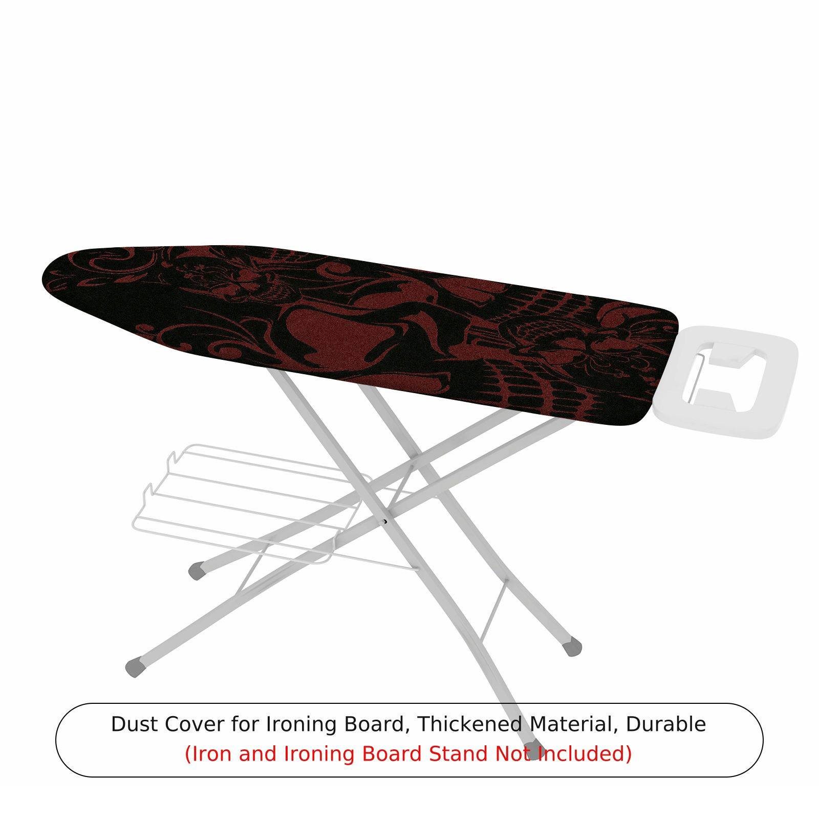 1-Piece Gothic Floral Abstract  Ironing Board Cover, Universal Size, Without Board