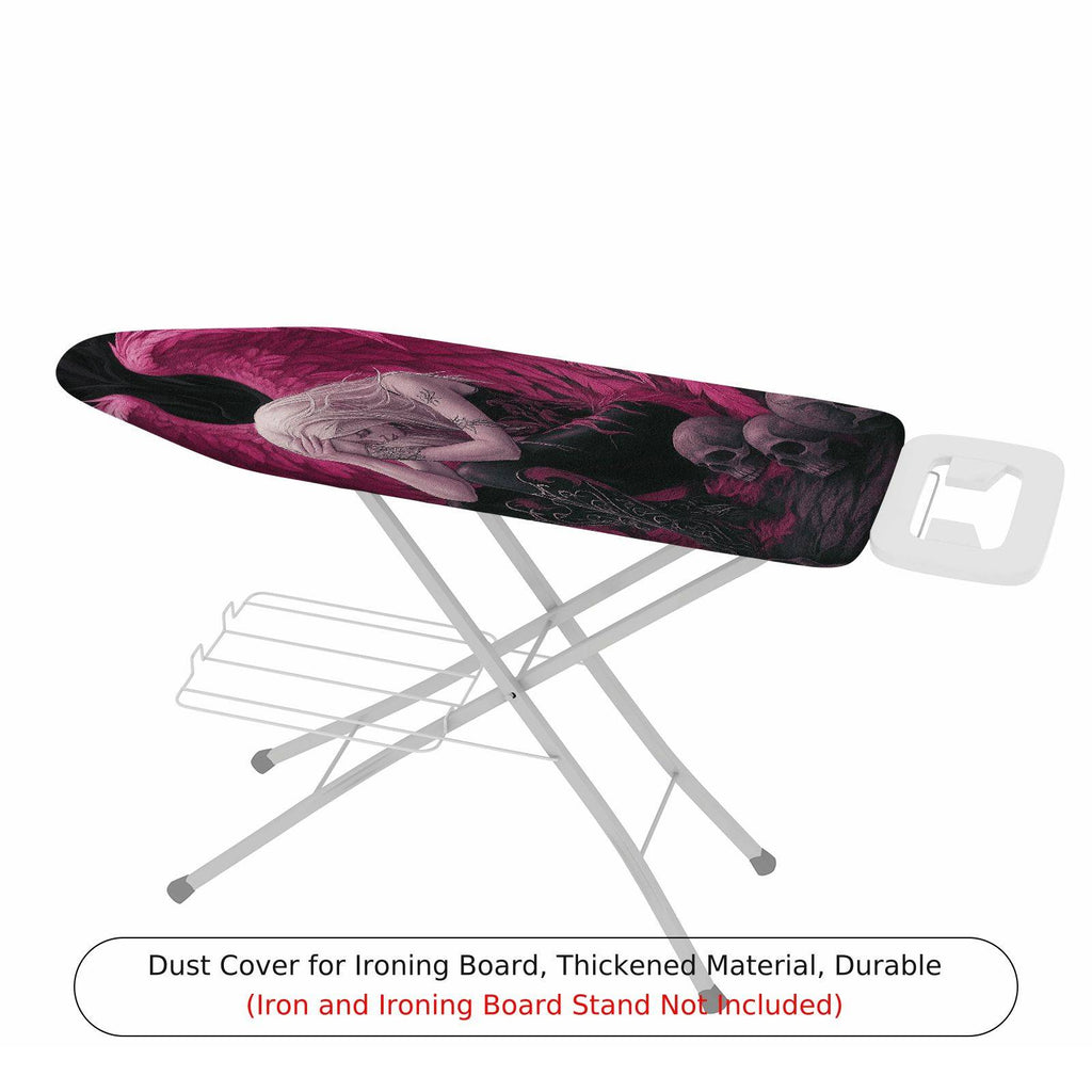 1-Piece Angel Skull Dark  Ironing Board Cover, Universal Size, Without Board