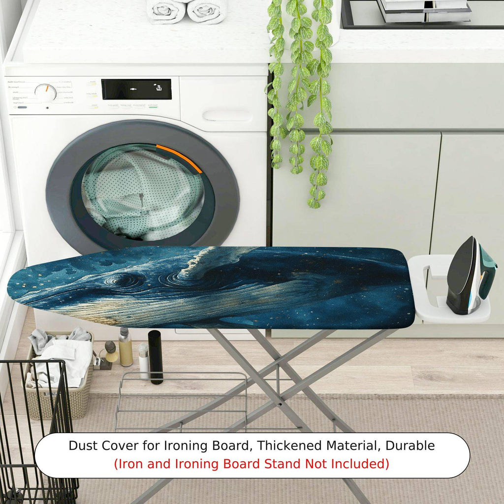 1-Piece Whale Ocean Starry  Ironing Board Cover, Universal Size, Without Board