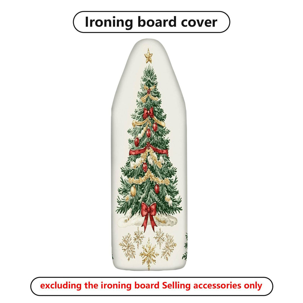 1-Piece Christmas Tree Holiday Decoration Winter Theme  Ironing Board Cover, Universal Size, Without Board
