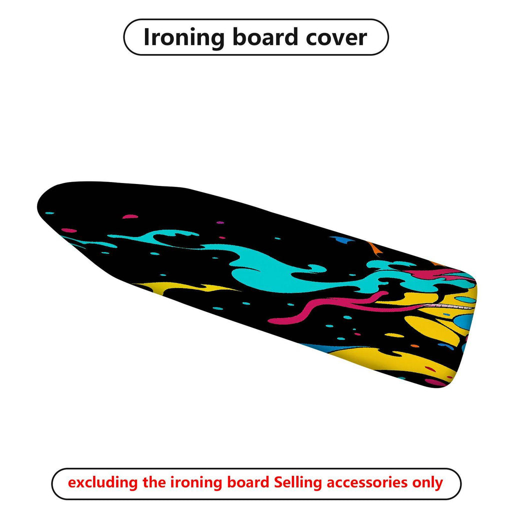 1-Piece Abstract Colorful Artistic  Ironing Board Cover, Universal Size, Without Board