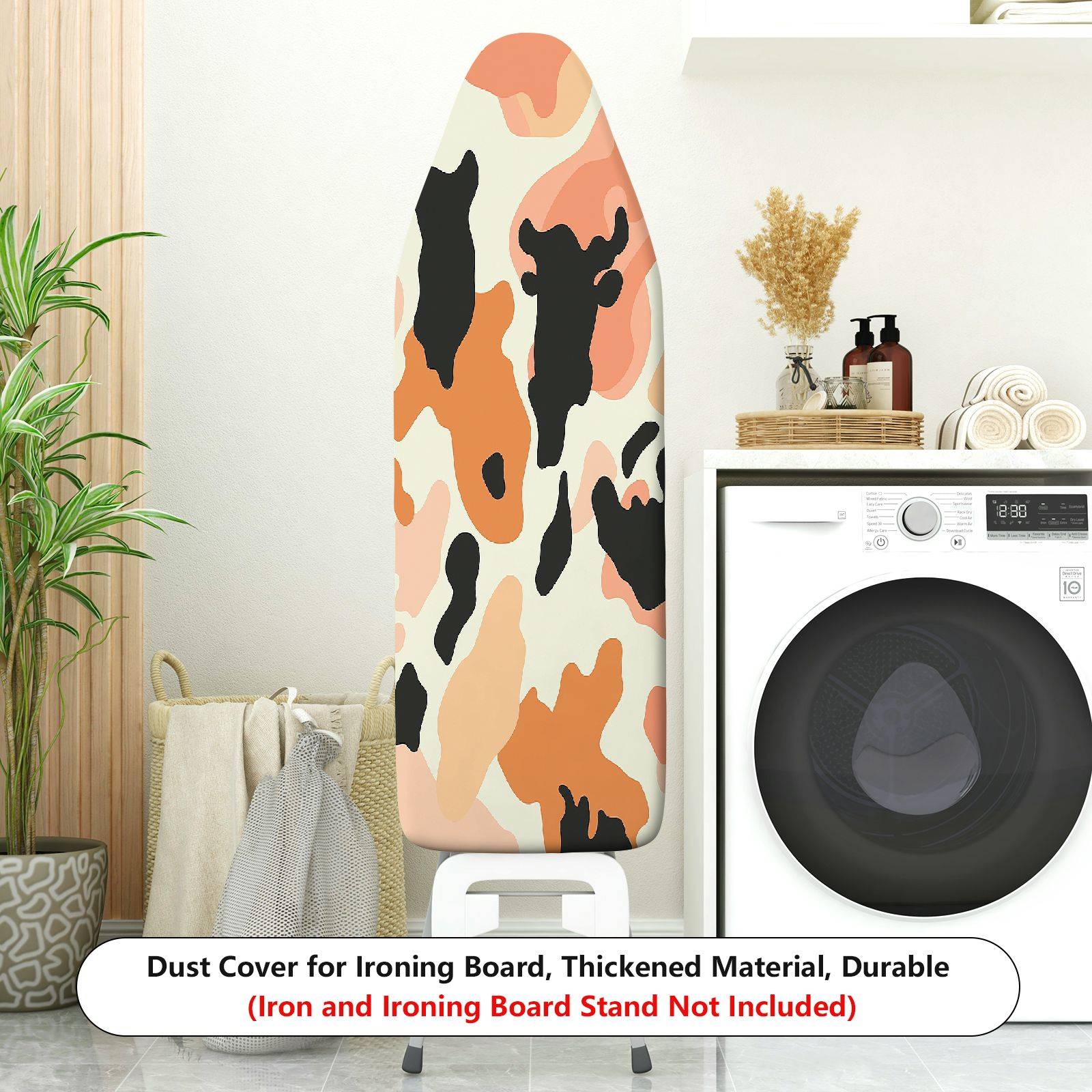 1-Piece Camouflage Animal Print Multi-color  Ironing Board Cover, Universal Size, Without Board