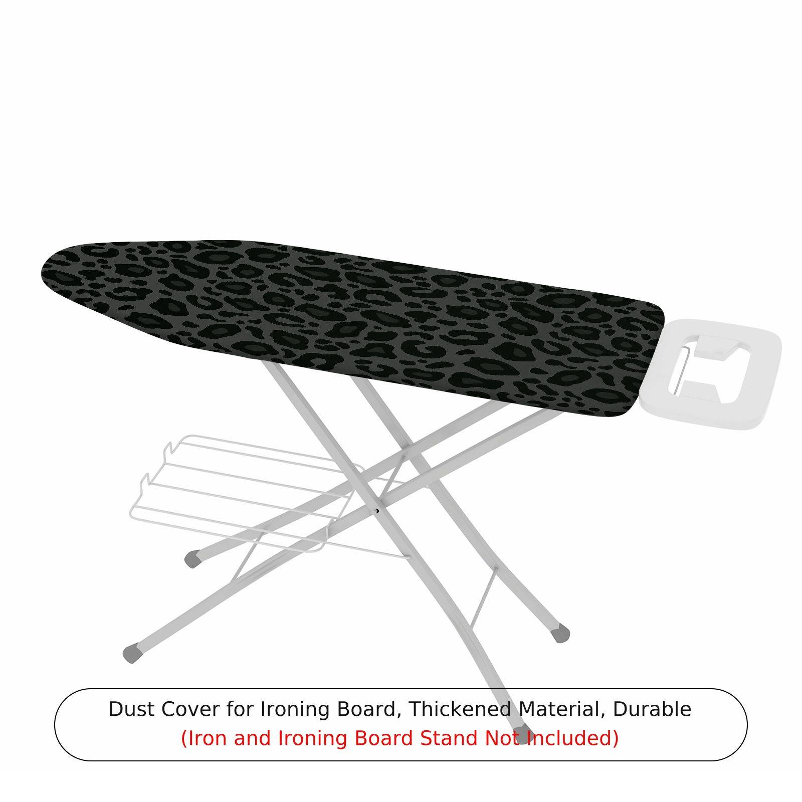 1-Piece Leopard Print Animal Pattern Stylish  Ironing Board Cover, Universal Size, Without Board
