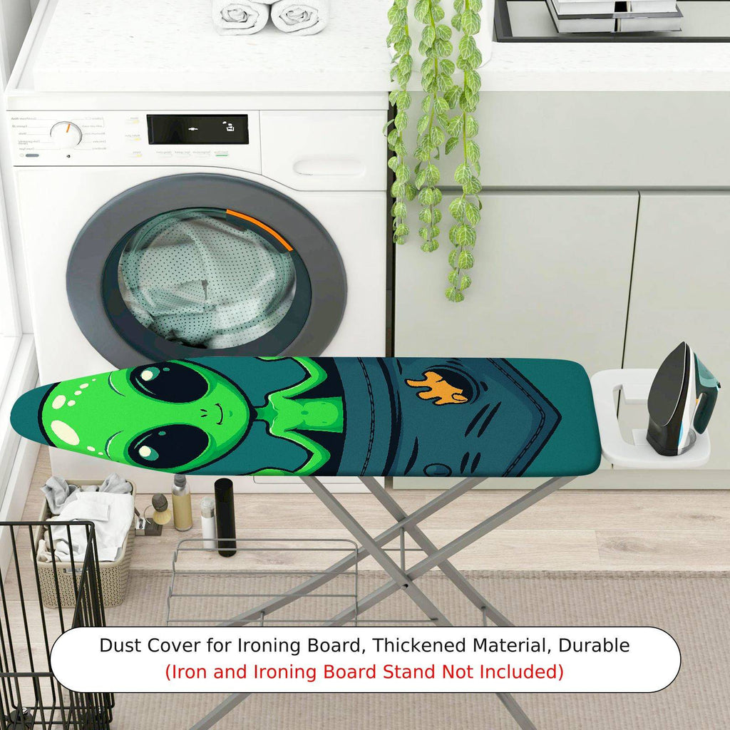 1-Piece Alien  Pocket  Ironing Board Cover, Universal Size, Without Board