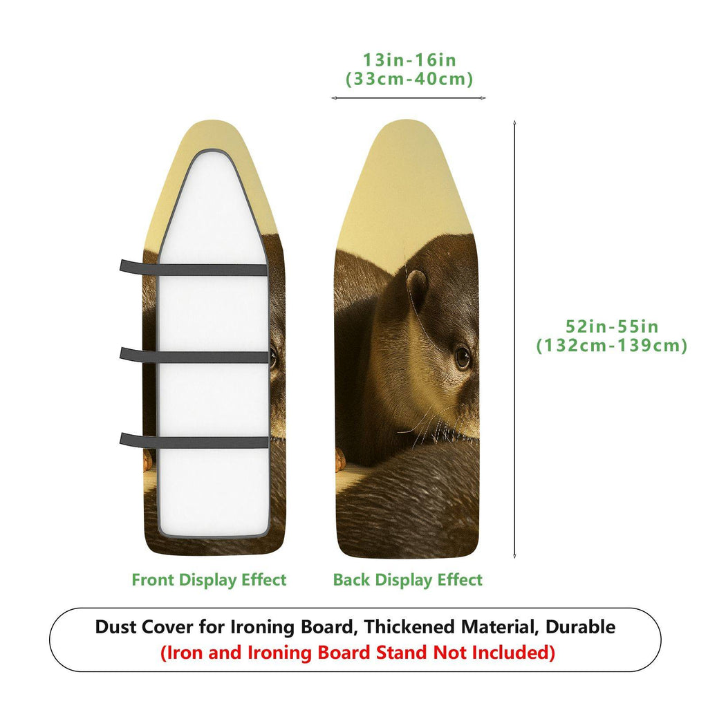 1-Piece Animal Otter Wildlife  Ironing Board Cover, Universal Size, Without Board