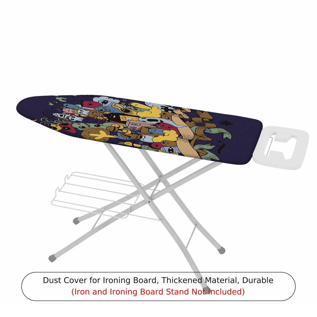 1-Piece Animal Forest  Ironing Board Cover, Universal Size, Without Board