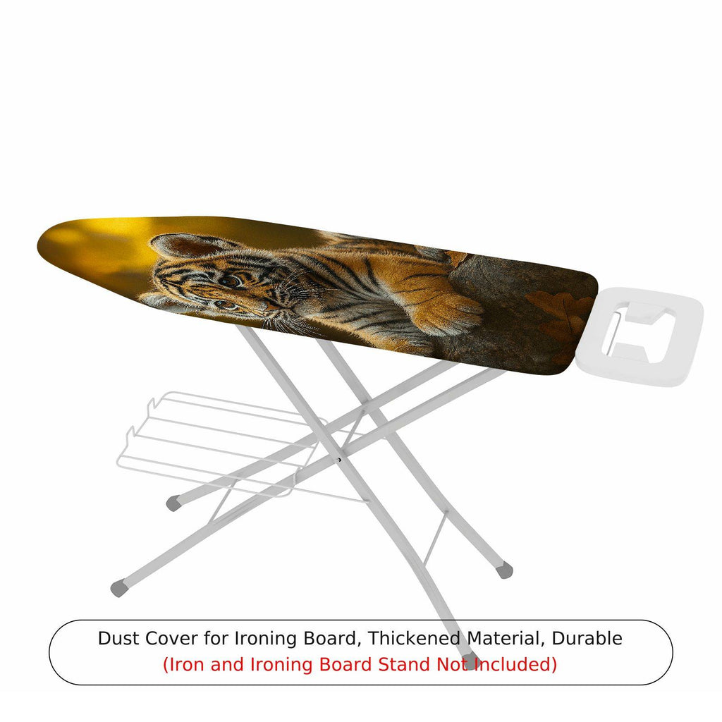 1-Piece Tiger Animal Nature  Ironing Board Cover, Universal Size, Without Board