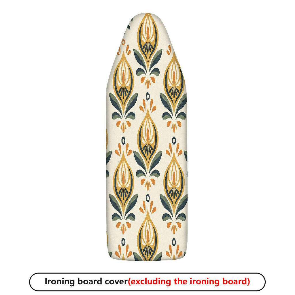 1-Piece Iron Art Floral Retro  Ironing Board Cover, Universal Size, Without Board
