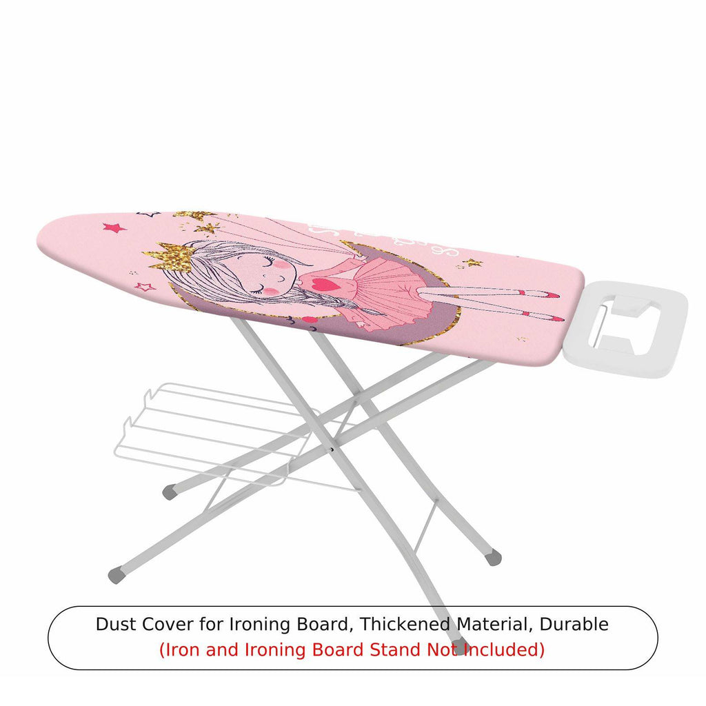 1-Piece Pink  Ironing Board Cover, Universal Size, Without Board