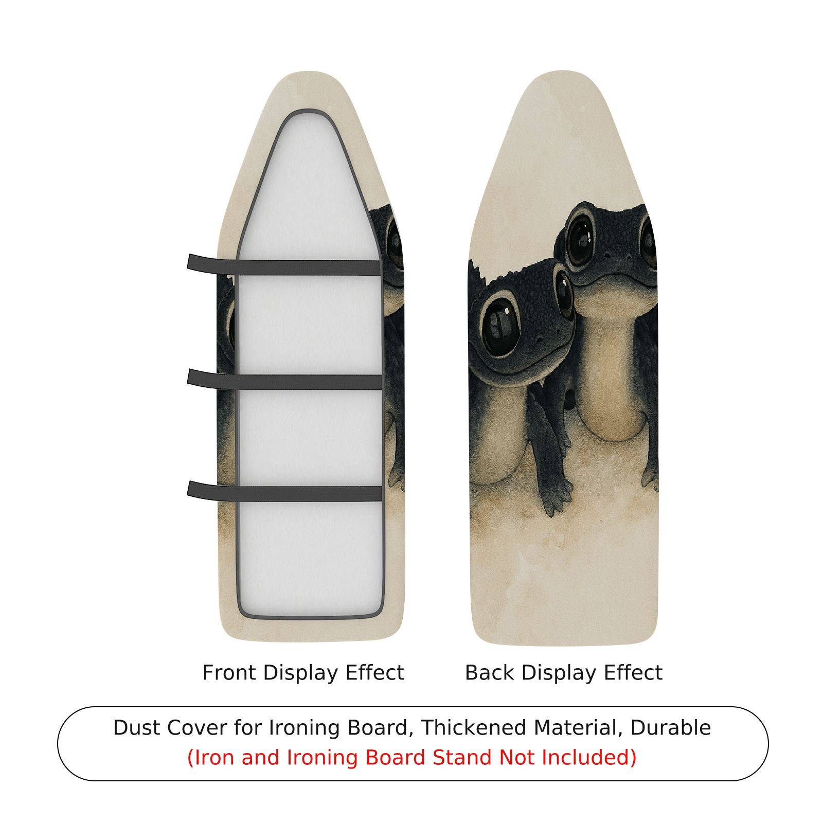 1-Piece Animal Art  Ironing Board Cover, Universal Size, Without Board