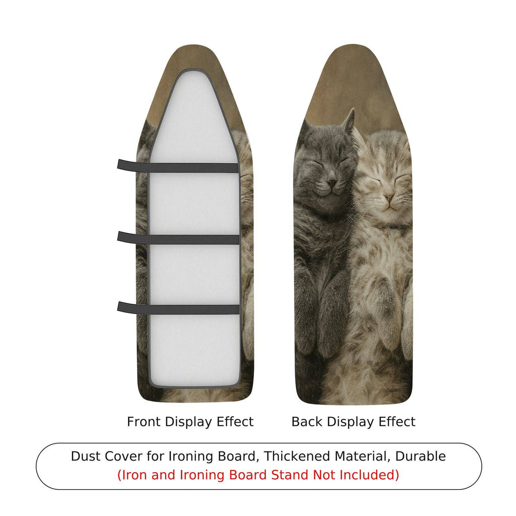 1-Piece Cute Cat Animal Print  Ironing Board Cover, Universal Size, Without Board