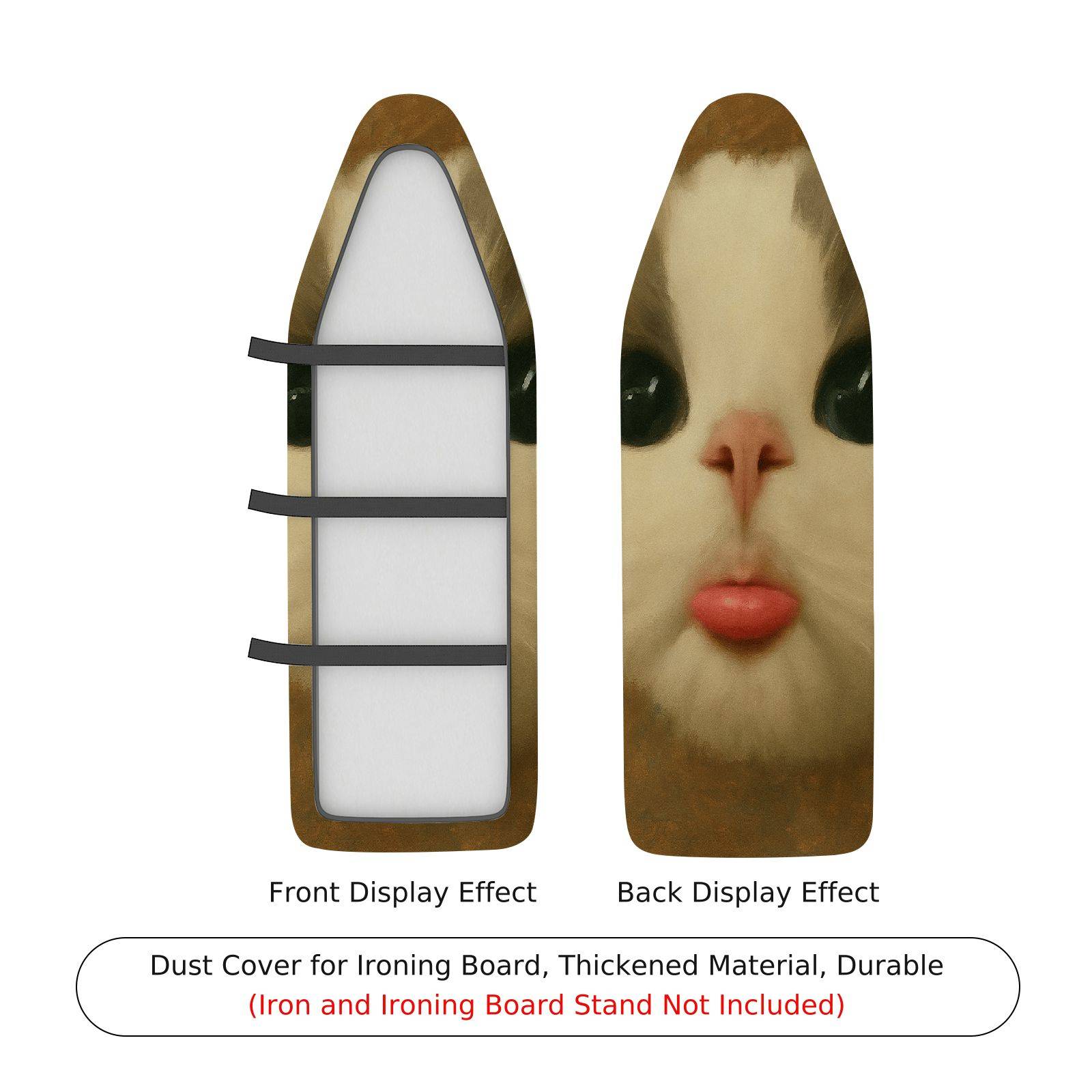 1-Piece Cute Animal  Ironing Board Cover, Universal Size, Without Board