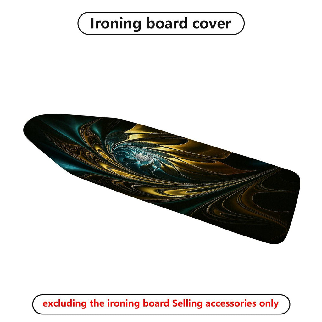 1-Piece Abstract Swirl Design Artistic  Ironing Board Cover, Universal Size, Without Board