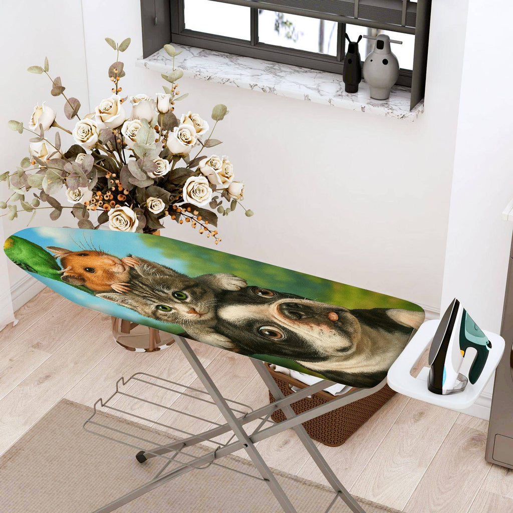 1-Piece Animal Pet Cat Dog  Ironing Board Cover, Universal Size, Without Board