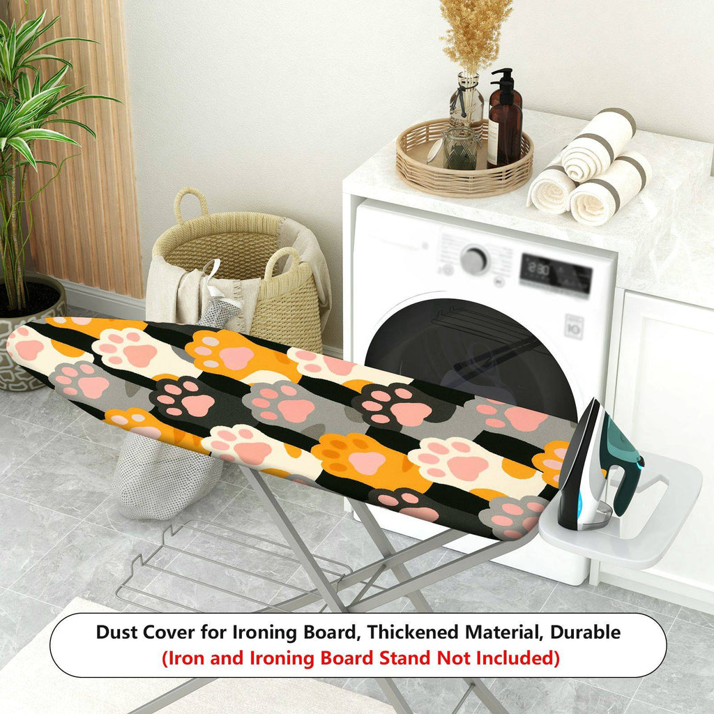 1-Piece Cute  Animal Paw Design Printed  Ironing Board Cover, Universal Size, Without Board