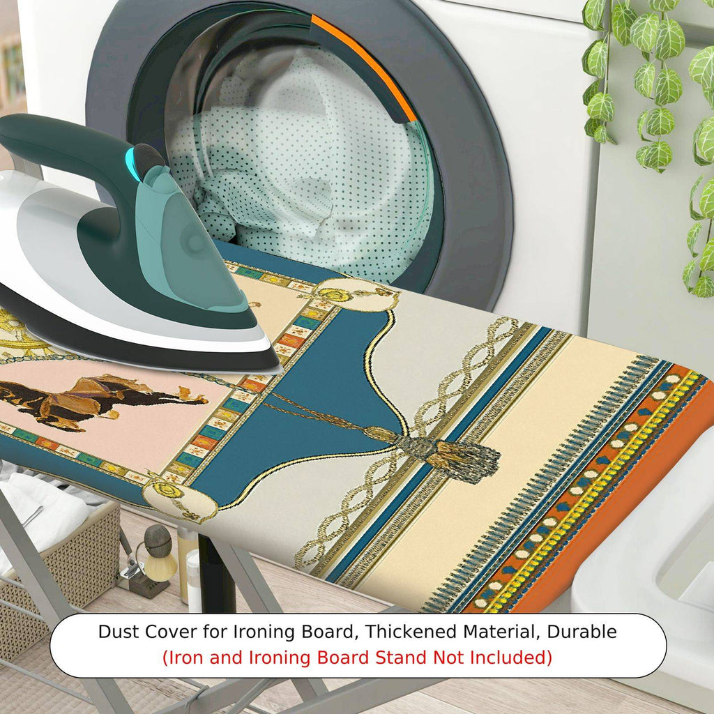 1-Piece Animal Art Vintage  Ironing Board Cover, Universal Size, Without Board