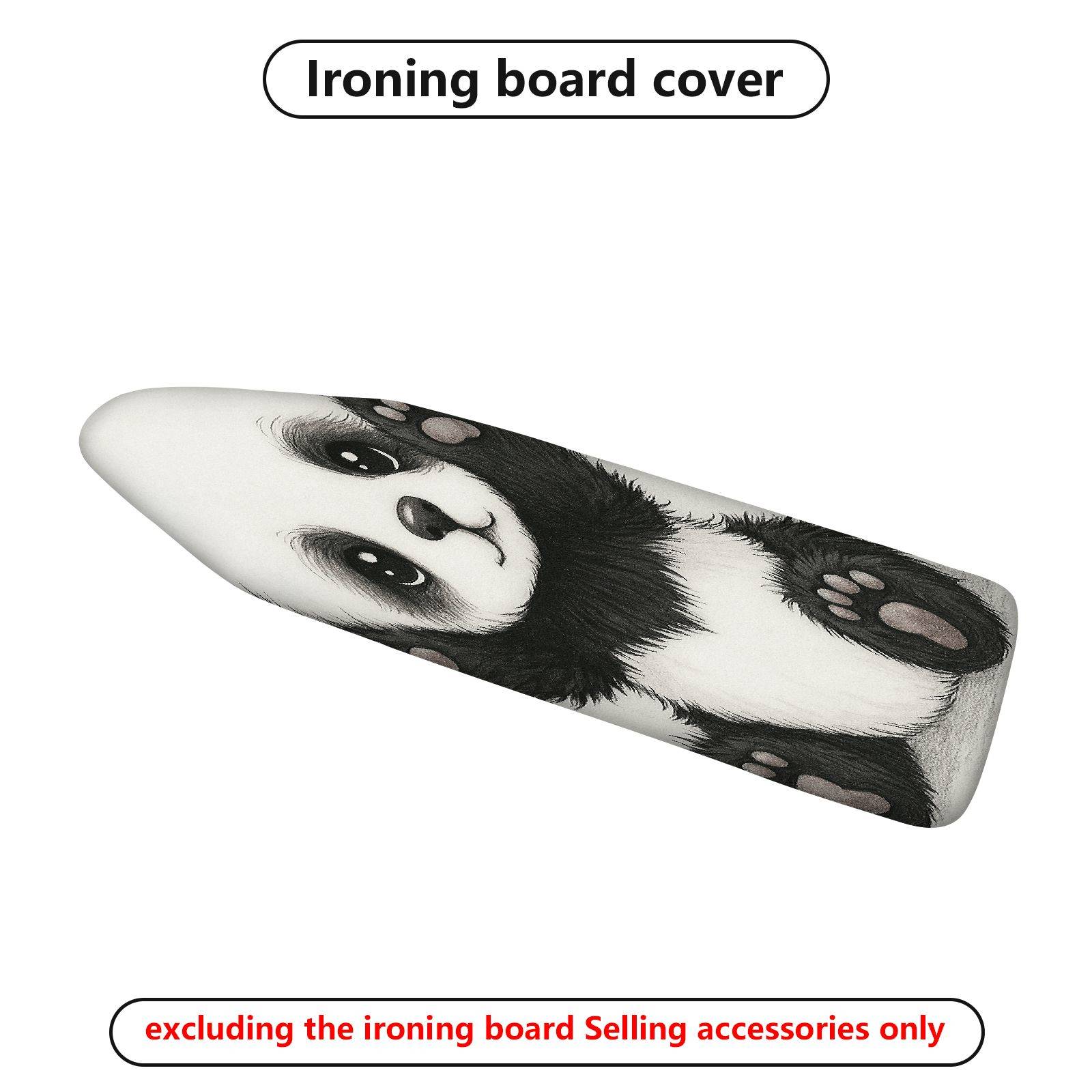 1-Piece Panda Bear Animal  Ironing Board Cover, Universal Size, Without Board