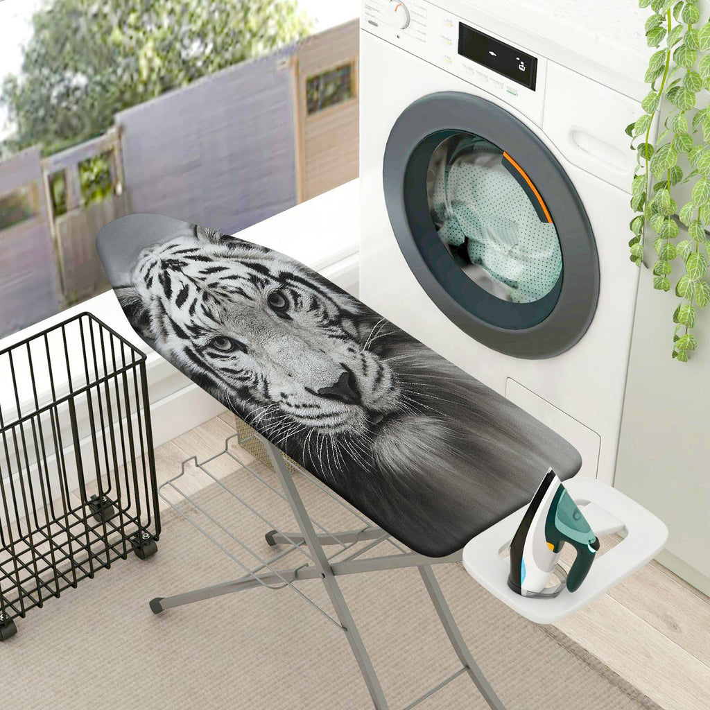1-Piece Animal Wildlife Tiger  Ironing Board Cover, Universal Size, Without Board