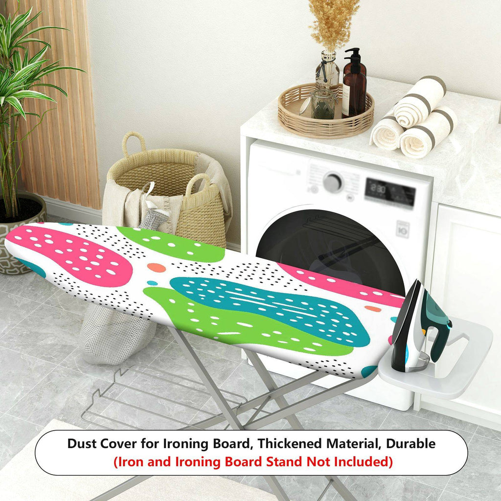 1-Piece Abstract Colorful Pattern Decorative  Ironing Board Cover, Universal Size, Without Board