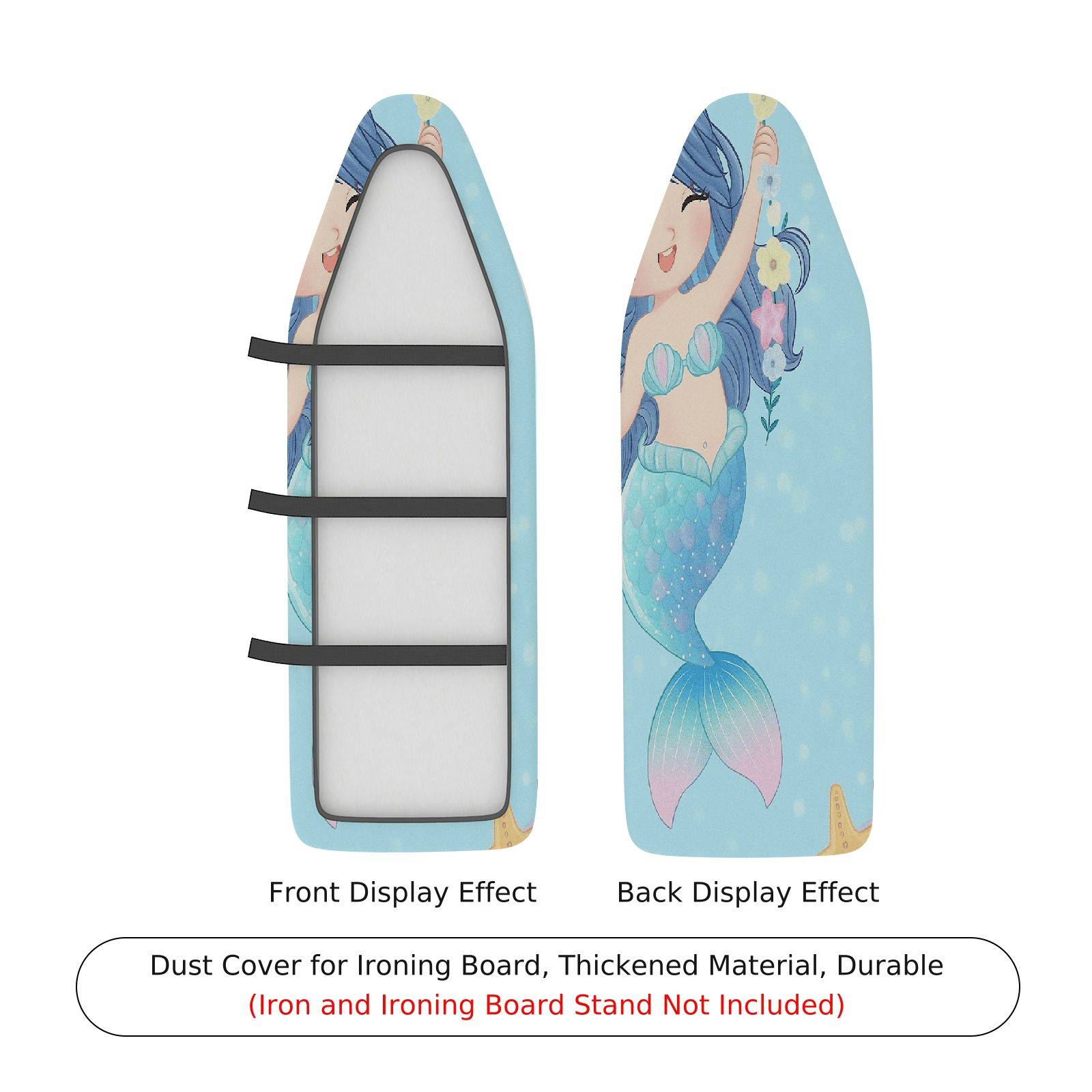 1-Piece Ocean  Ironing Board Cover, Universal Size, Without Board