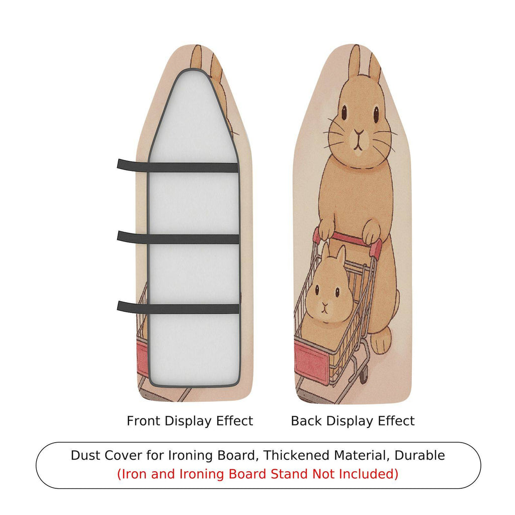 1-Piece Cute Rabbit  Animal  Ironing Board Cover, Universal Size, Without Board