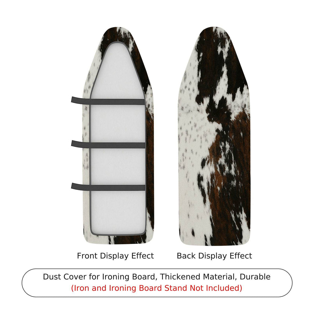1-Piece Animal Print Black White Brown  Ironing Board Cover, Universal Size, Without Board