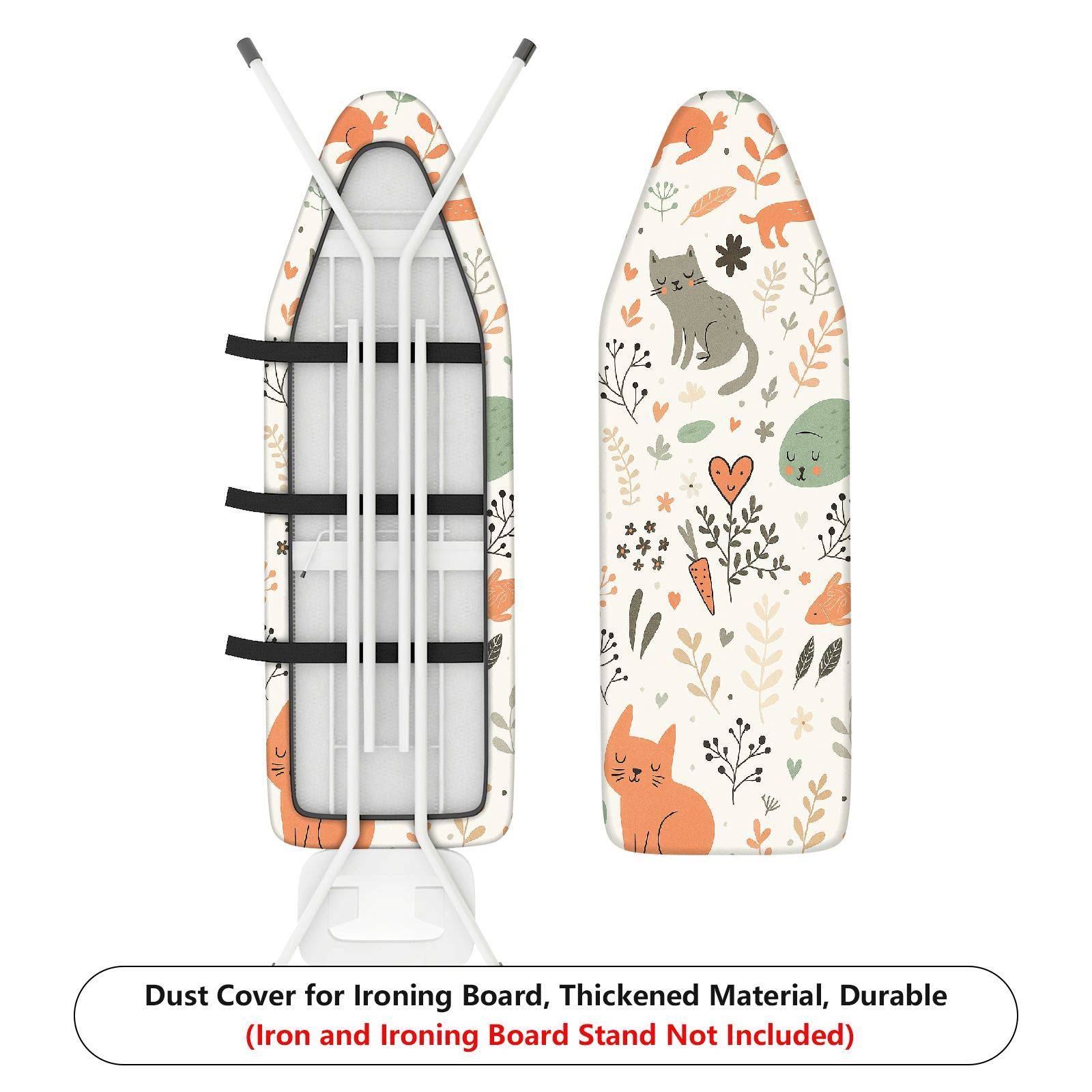 1-Piece Lovely Animal  Ironing Board Cover, Universal Size, Without Board