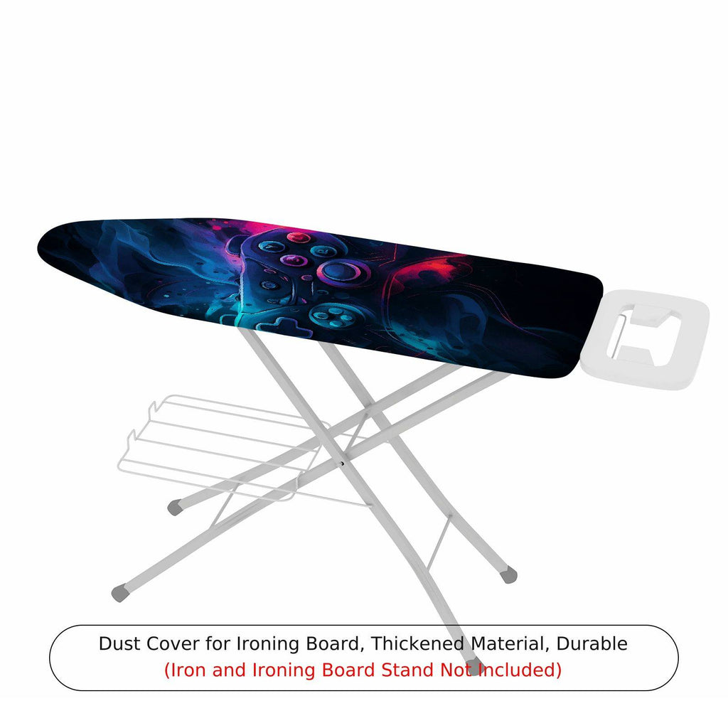 1-Piece Abstract Art Gaming Console  Ironing Board Cover, Universal Size, Without Board
