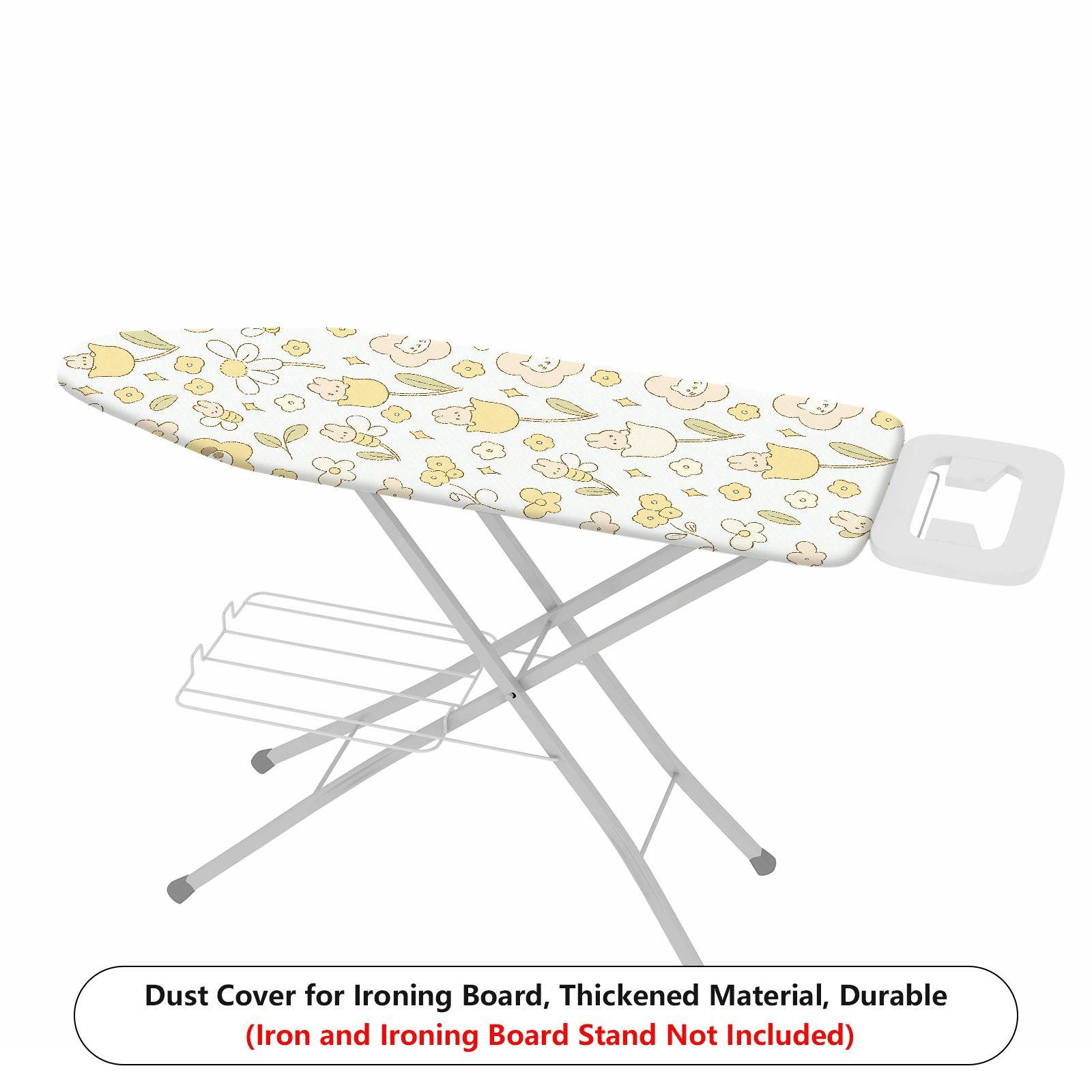 1-Piece Floral  Animal Pattern  Ironing Board Cover, Universal Size, Without Board