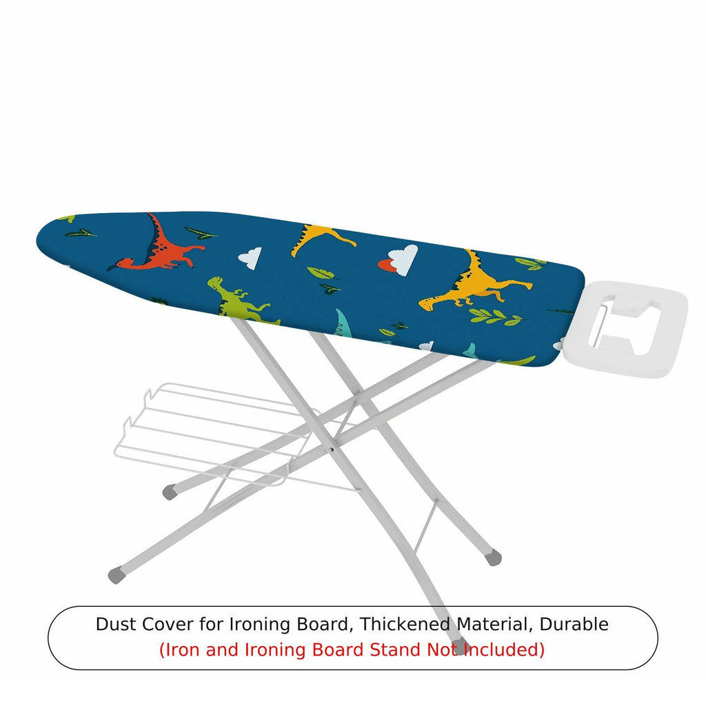 1-Piece Dinosaur Blue  Animal  Ironing Board Cover, Universal Size, Without Board