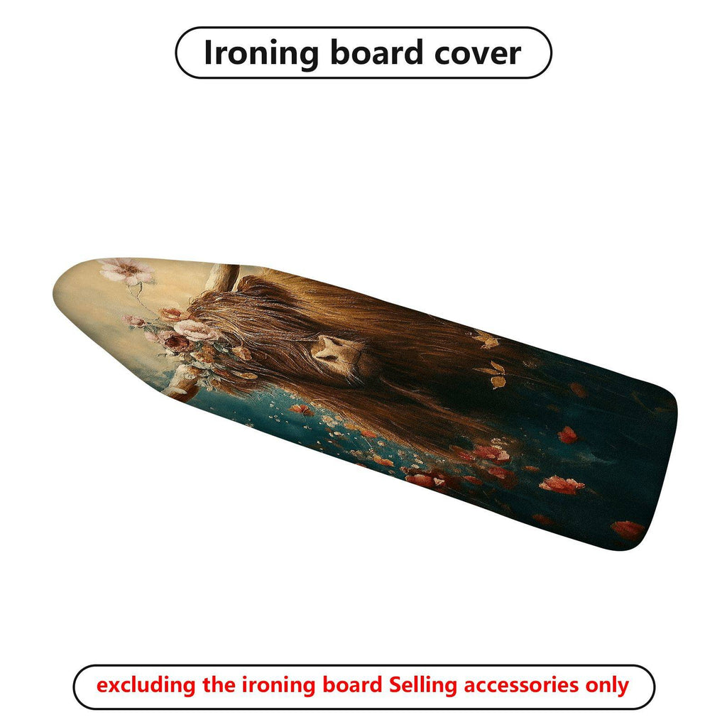 1-Piece Floral Animal Nature  Ironing Board Cover, Universal Size, Without Board
