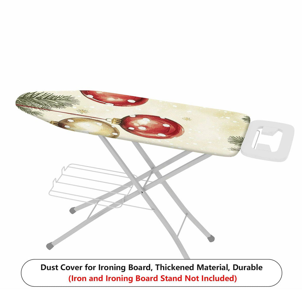 1-Piece Christmas Ornaments Pine Tree Snowfall  Ironing Board Cover, Universal Size, Without Board