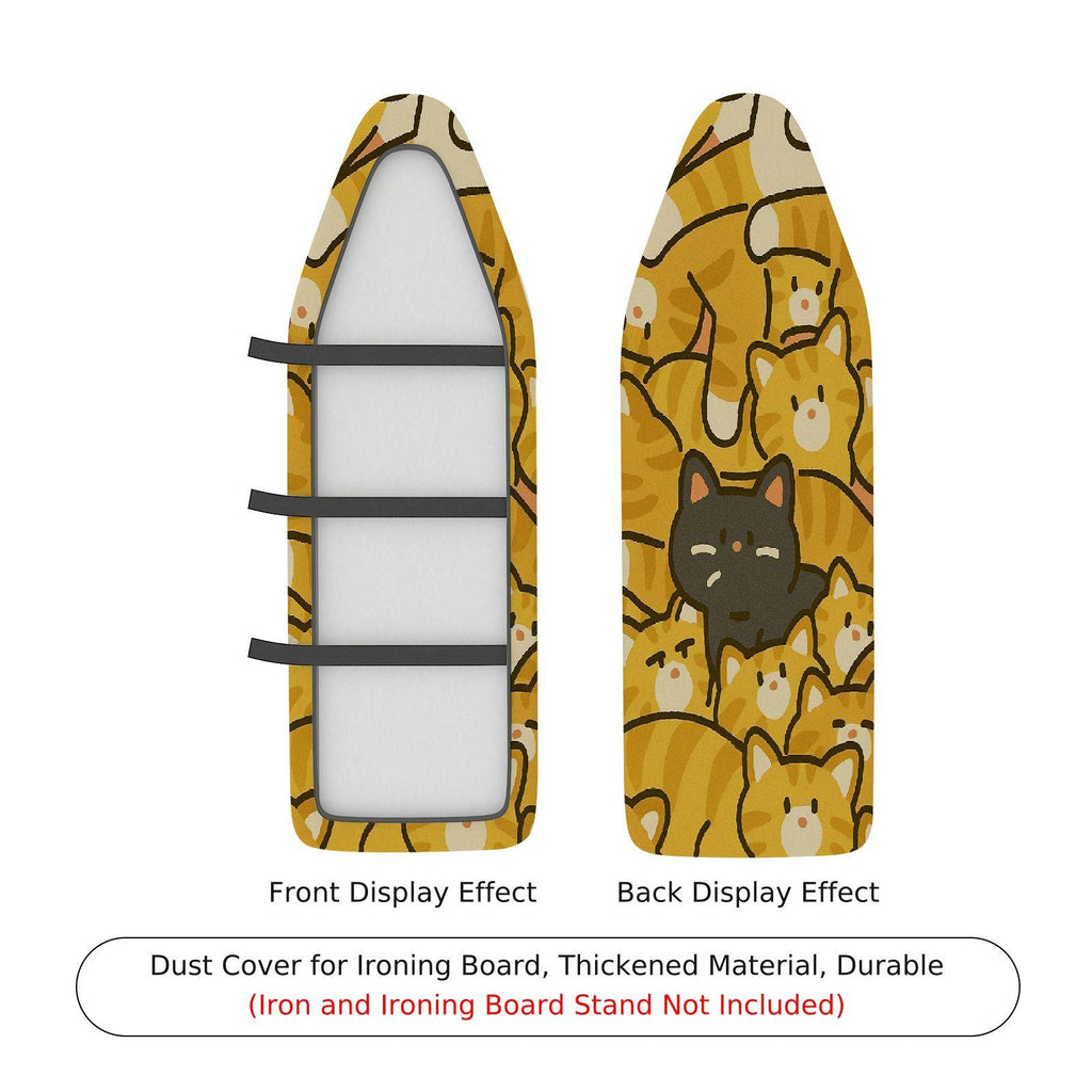 1-Piece Cat  Animal  Ironing Board Cover, Universal Size, Without Board