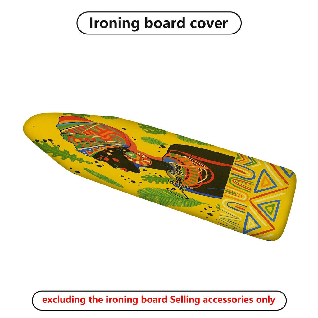 1-Piece Abstract Colorful Tribal  Ironing Board Cover, Universal Size, Without Board