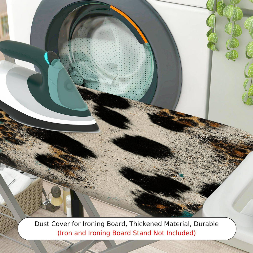 1-Piece Leopard Animal Print Stylish  Ironing Board Cover, Universal Size, Without Board