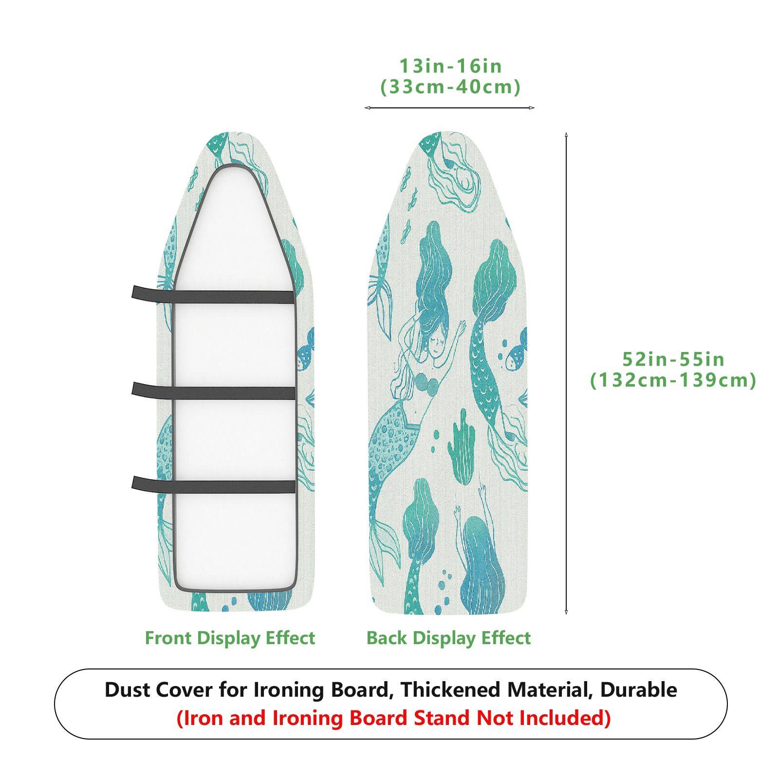 1-Piece Abstract Sea  Ironing Board Cover, Universal Size, Without Board
