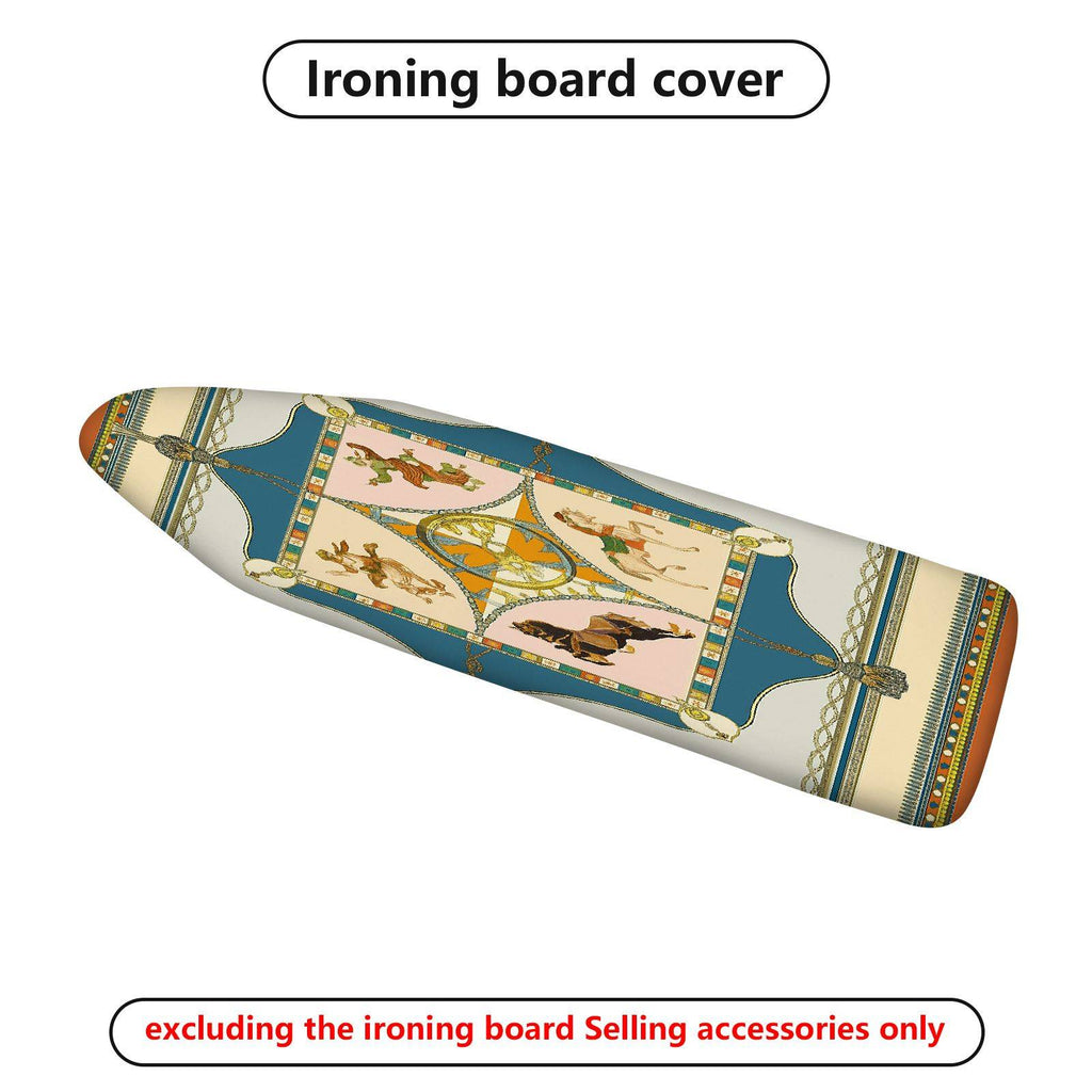 1-Piece Animal Art Vintage  Ironing Board Cover, Universal Size, Without Board
