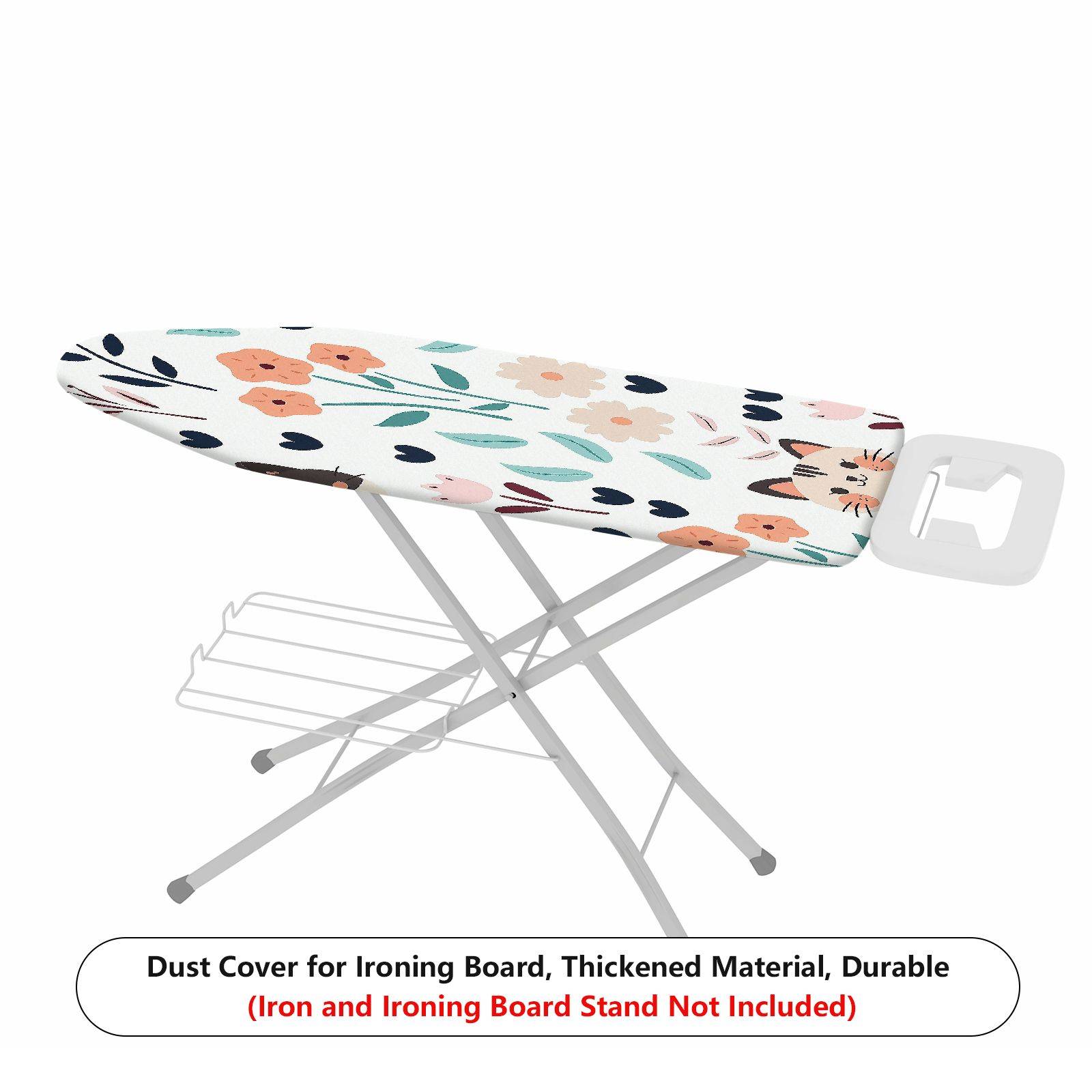1-Piece Floral Animal Heart  Ironing Board Cover, Universal Size, Without Board