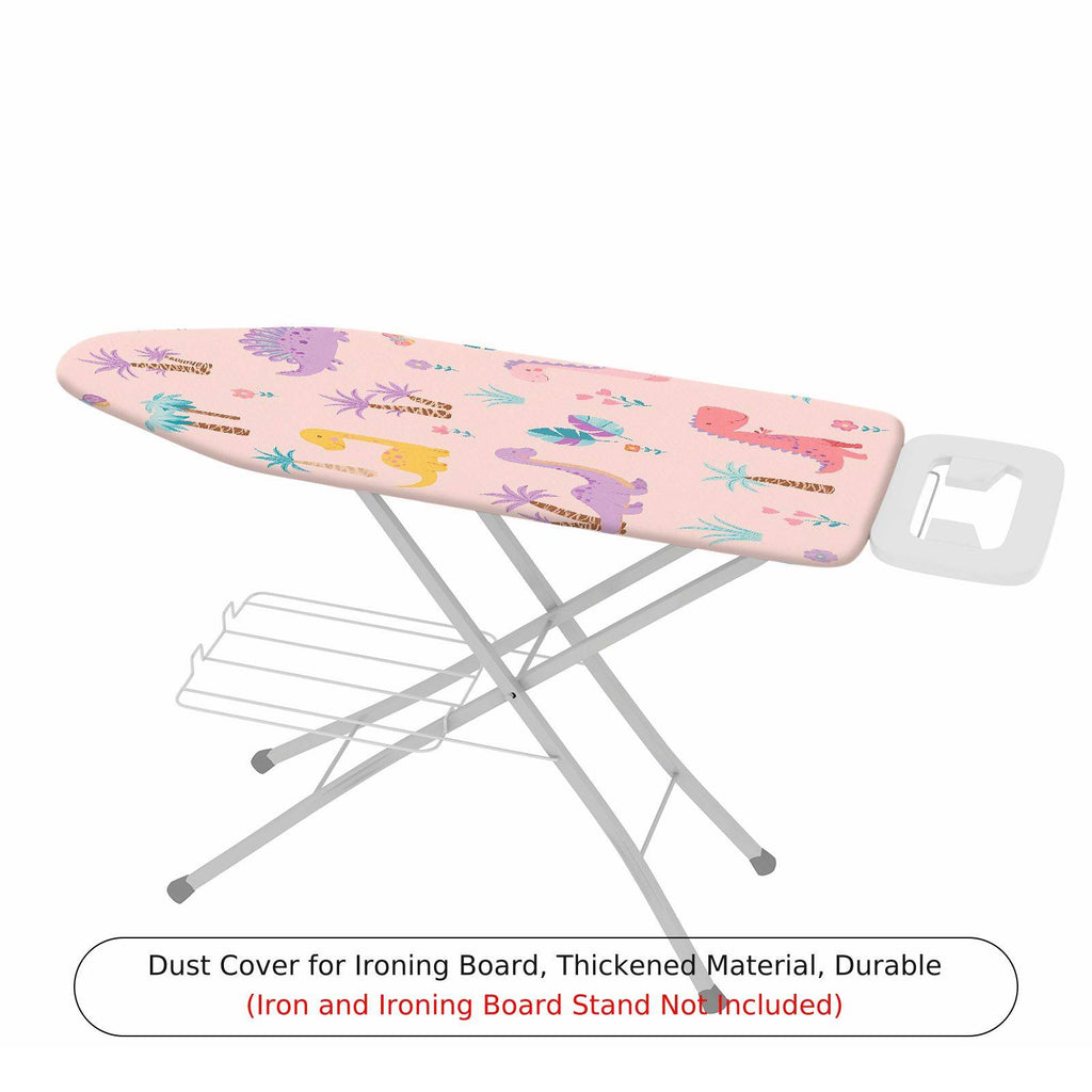 1-Piece Dinosaur Animal Pastel  Ironing Board Cover, Universal Size, Without Board