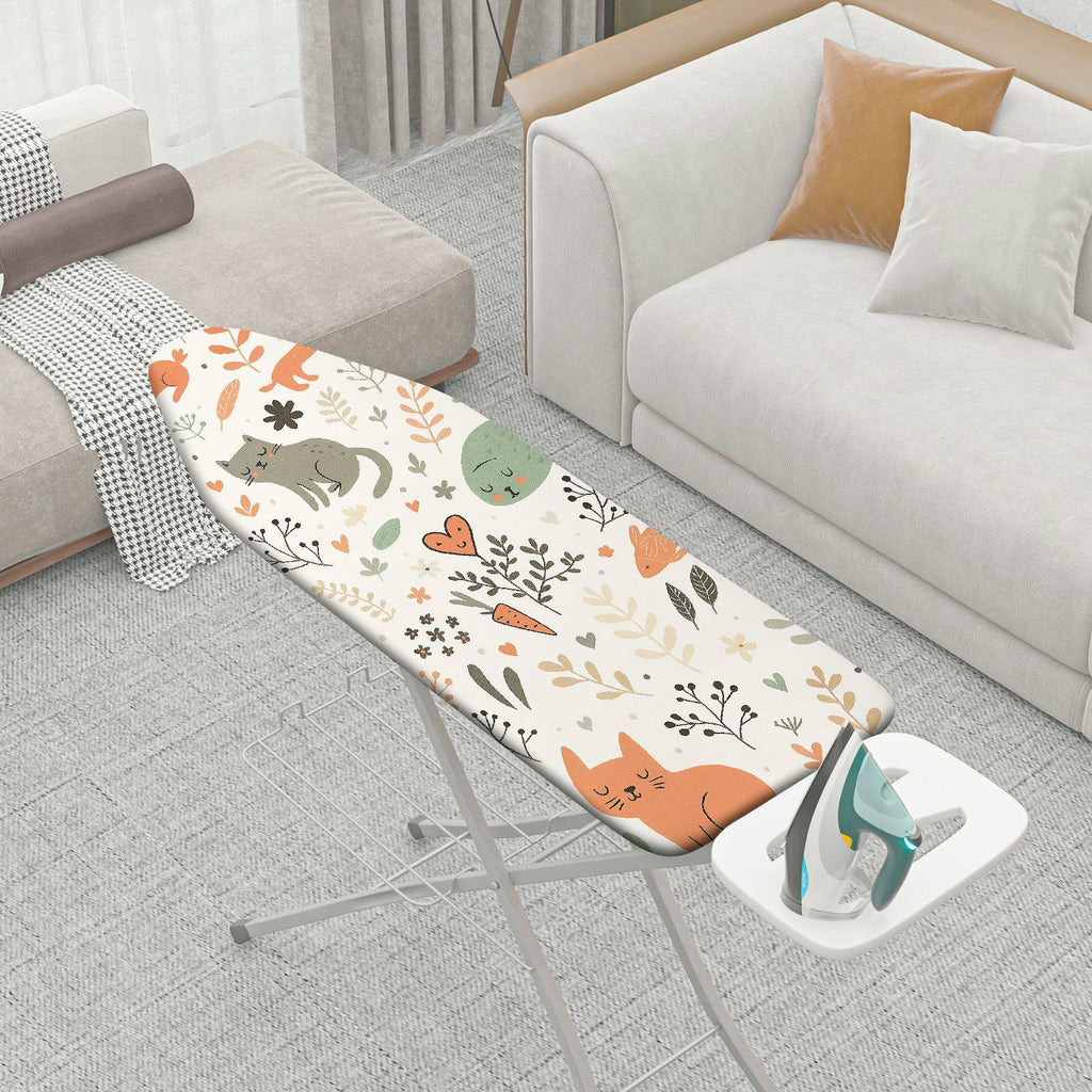 1-Piece Lovely Animal  Ironing Board Cover, Universal Size, Without Board