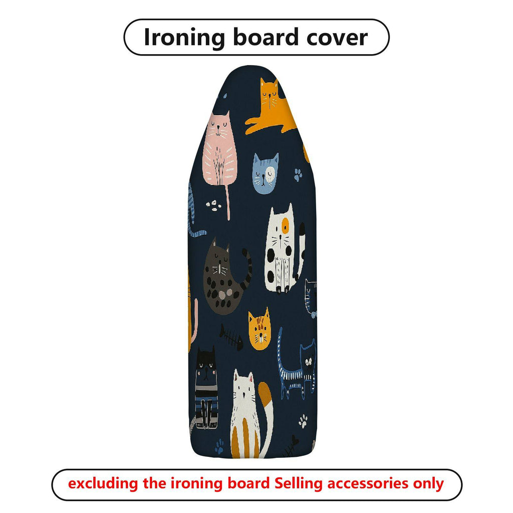 1-Piece Cat Animal  Ironing Board Cover, Universal Size, Without Board