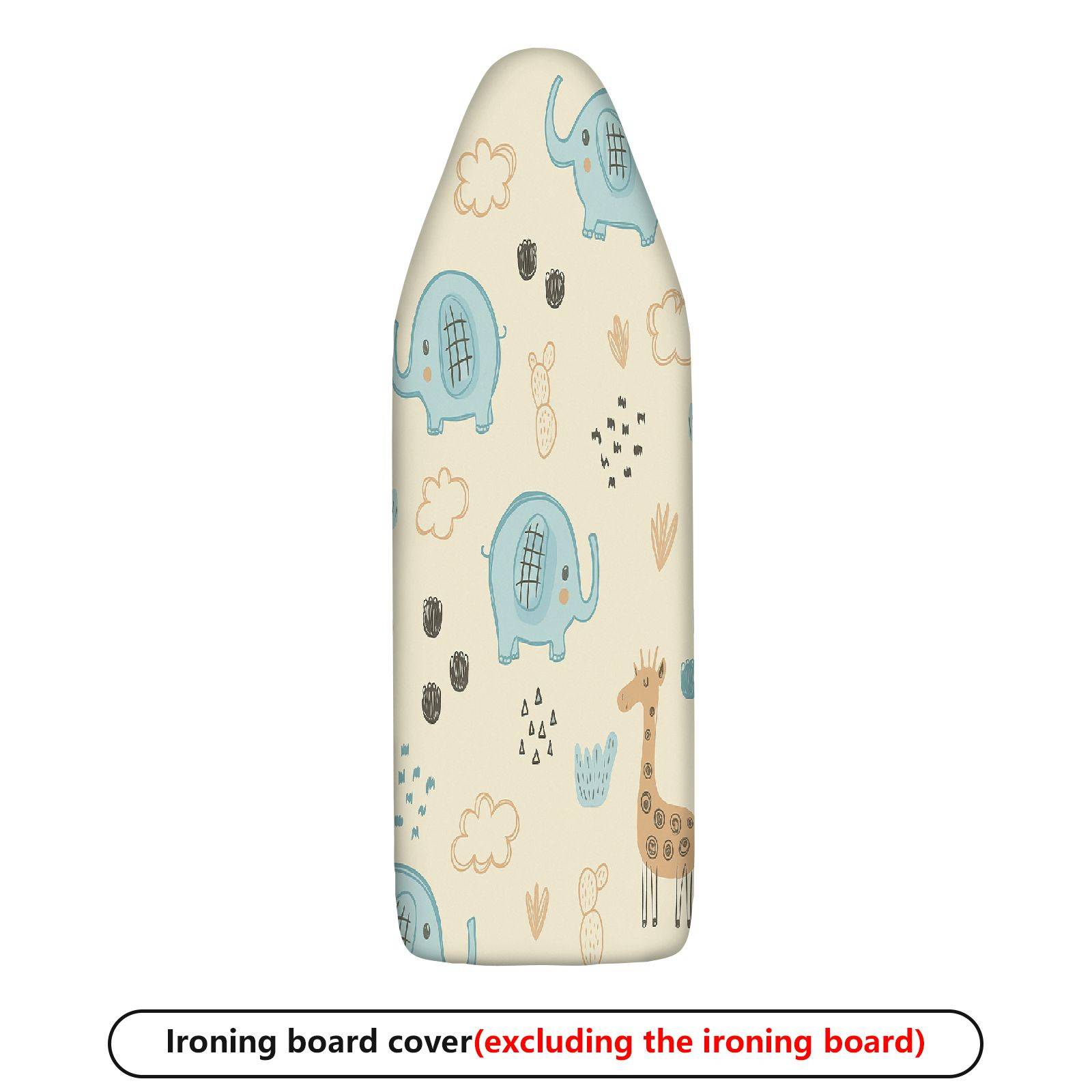 1-Piece Animal Cloud Giraffe theme  Ironing Board Cover, Universal Size, Without Board