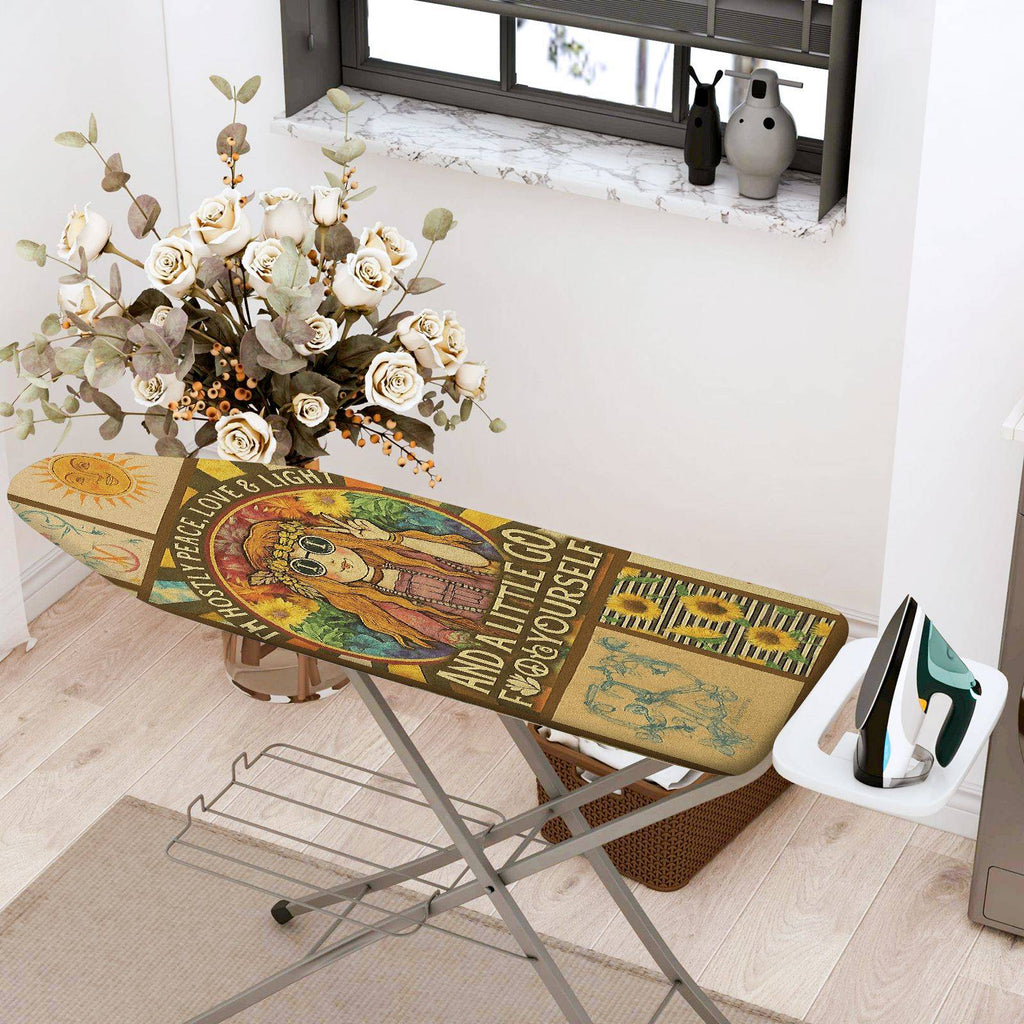 1-Piece Retro Bohemian Artistic  Ironing Board Cover, Universal Size, Without Board