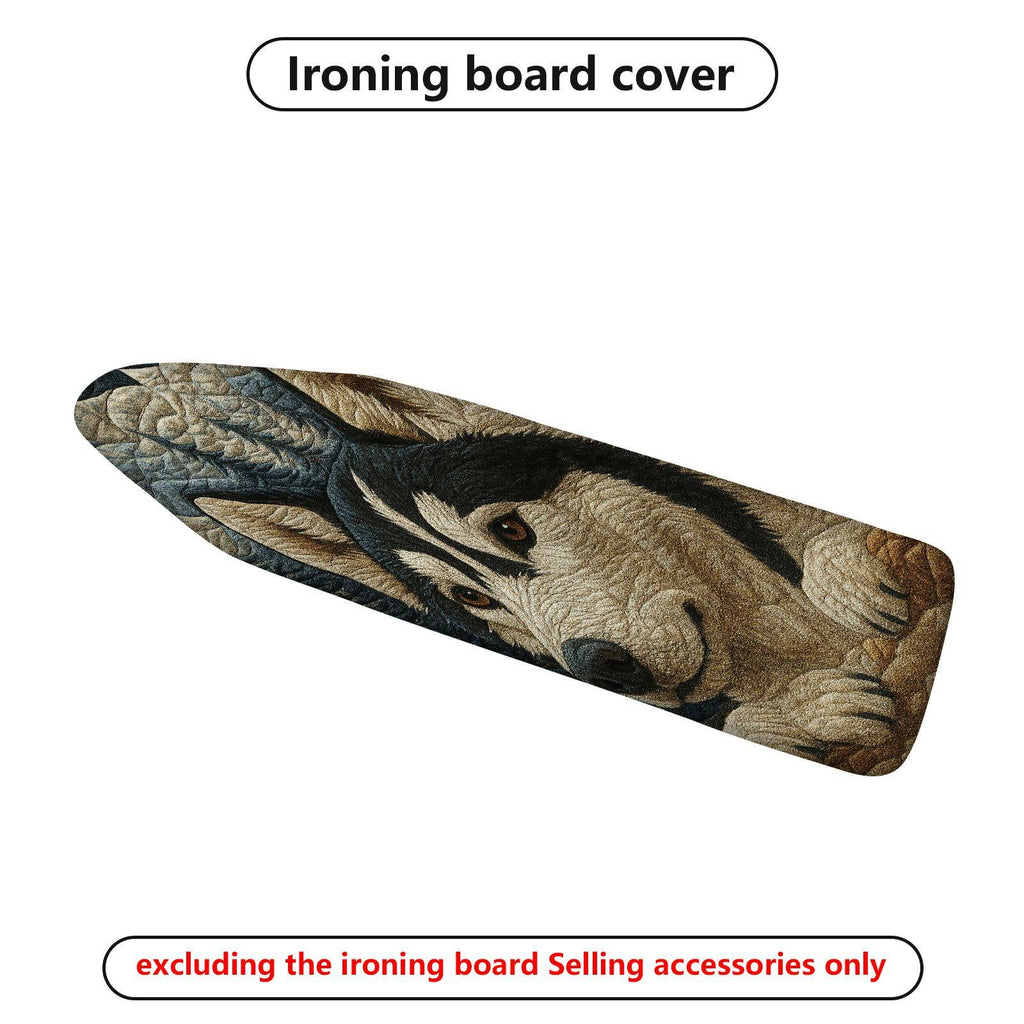 1-Piece Husky Dog Animal Pet  Ironing Board Cover, Universal Size, Without Board